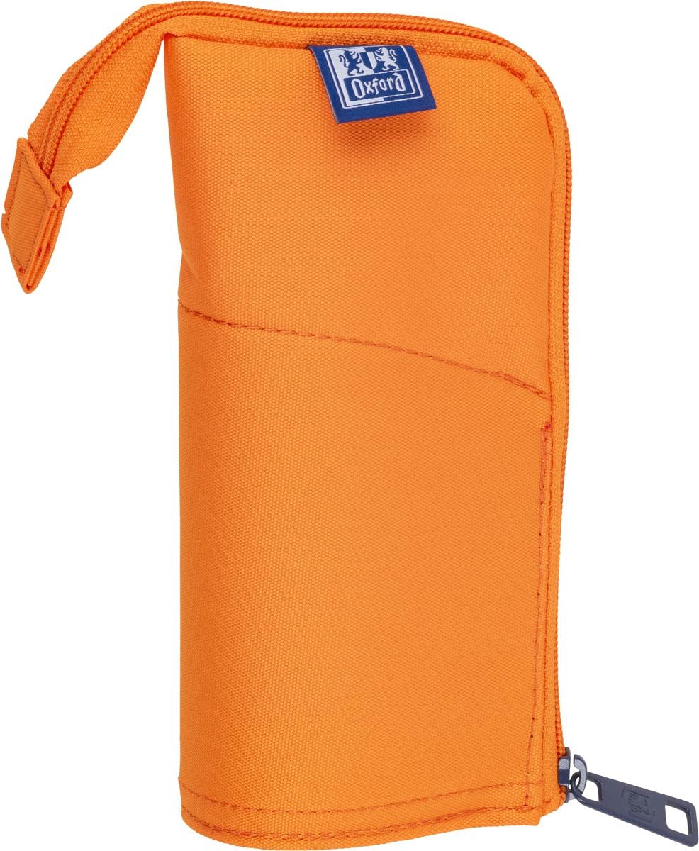 Estuche Oxford de pie naranja