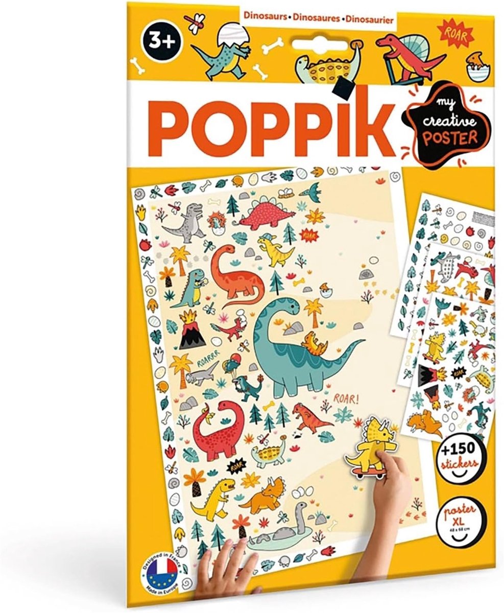 Dinosaurios Carletto: más de 150 pegatinas