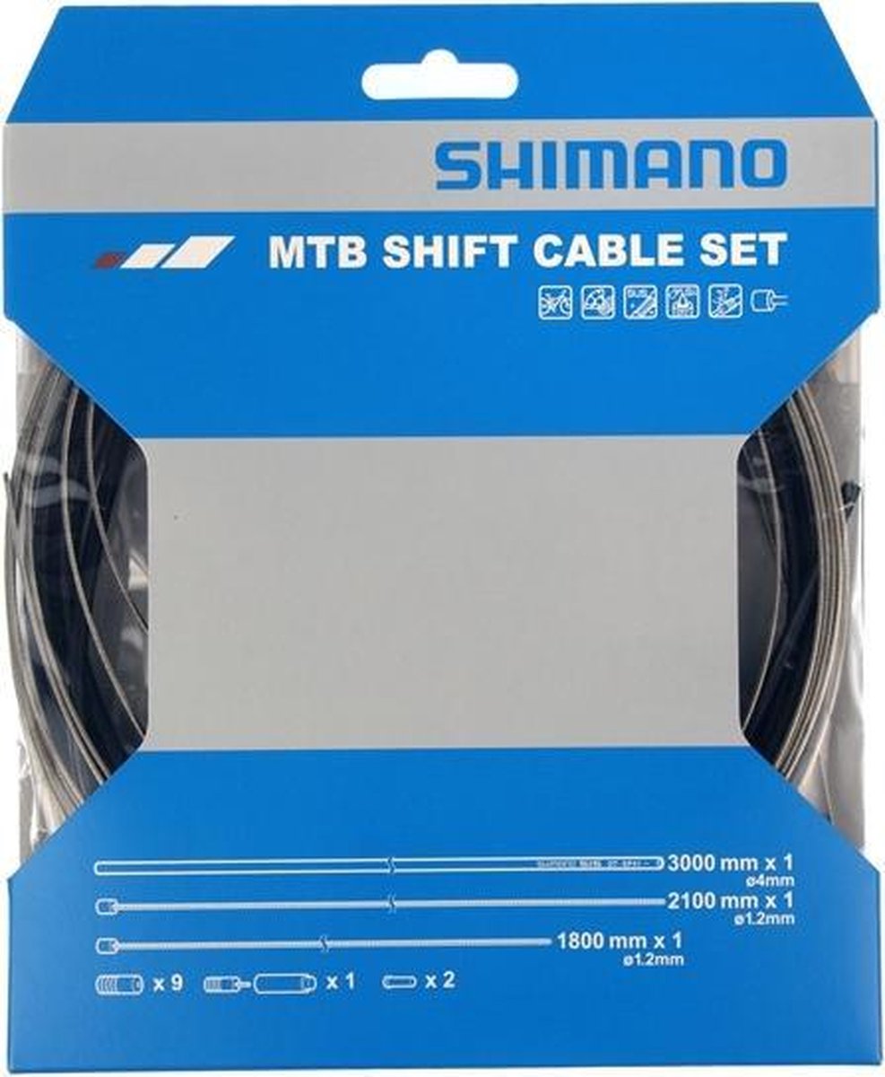 Set cavi cambio Shimano ot-sp41 in acciaio inox per mtb