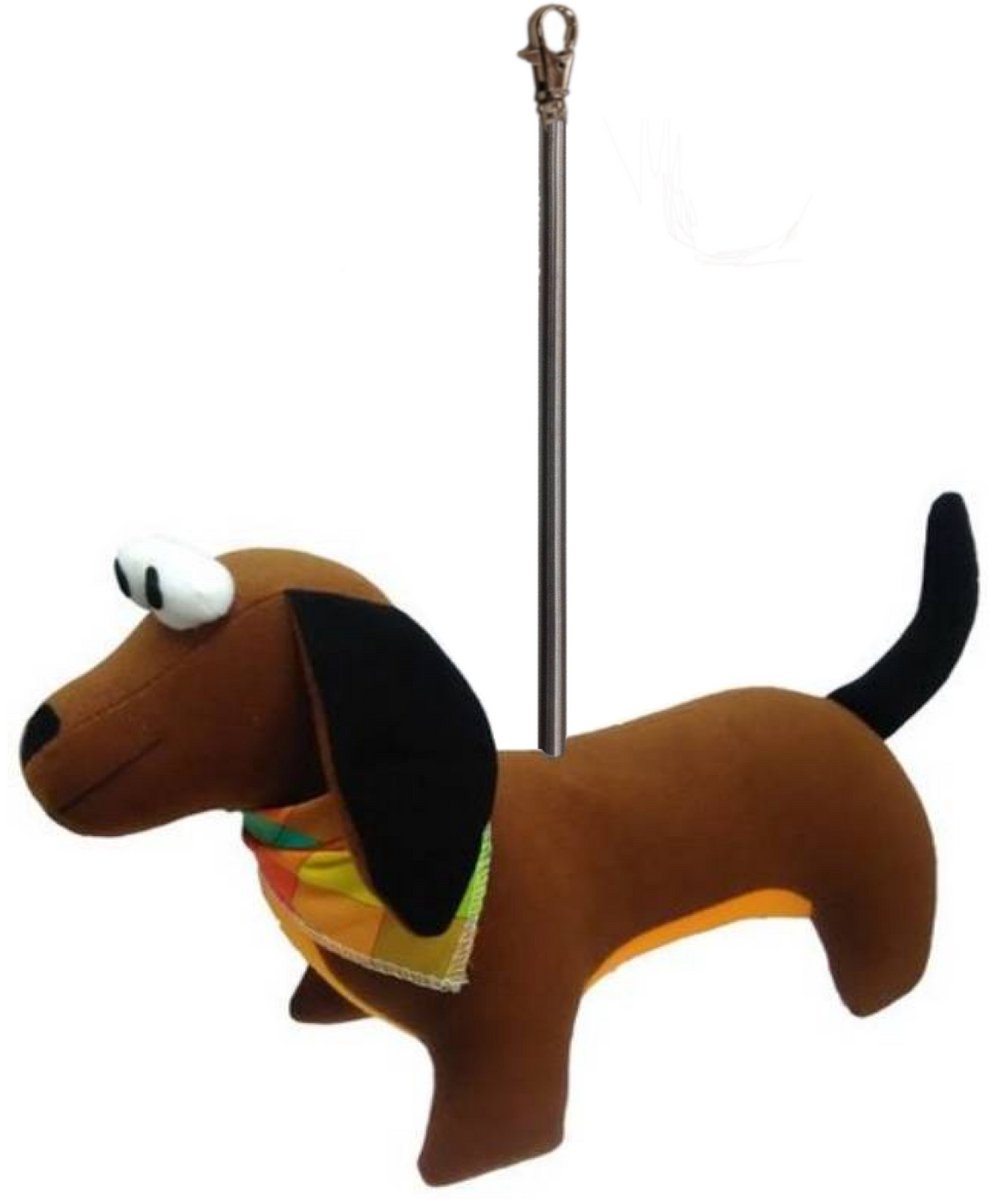 Jersey - perro - animal tambaleante sobre un resorte