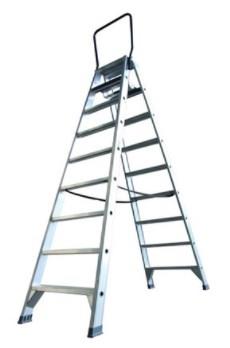 Escalera doble ASC dt-9 con soporte