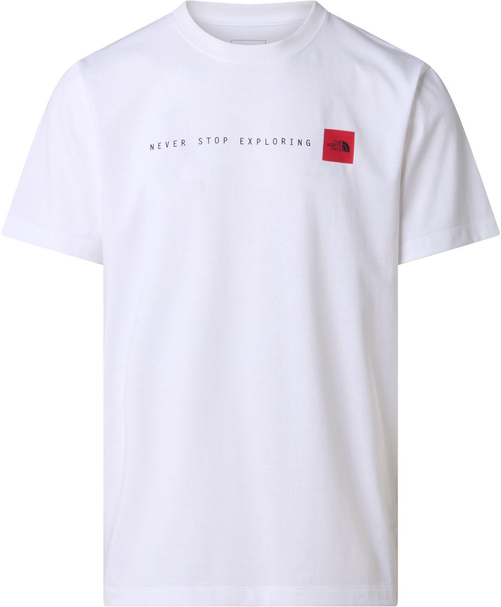 The north face m nse reg ss tee-graphic heren outdoorshirt - tnf wit