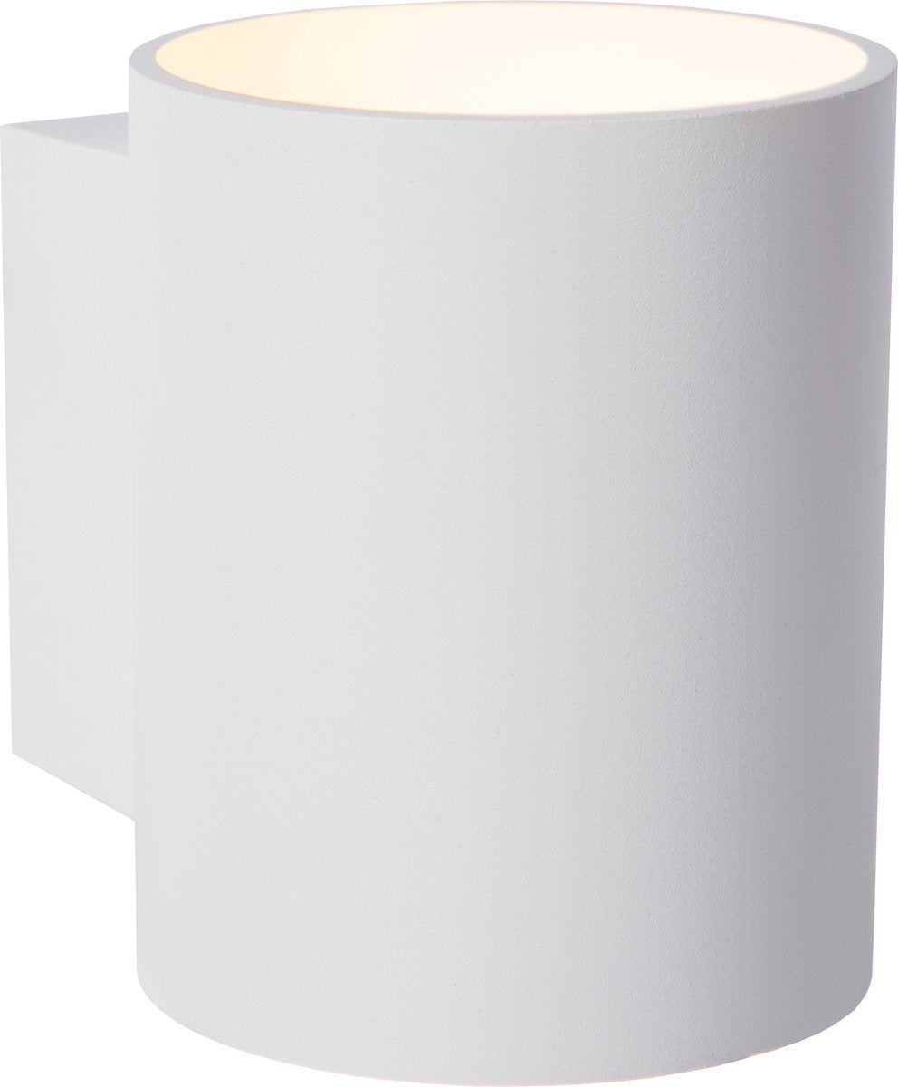 Lucide xera - wandlamp - ø 8 cm - 1xg9 - wit