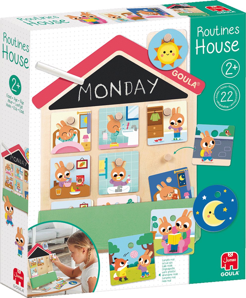 Routine House Educational Wooden Game