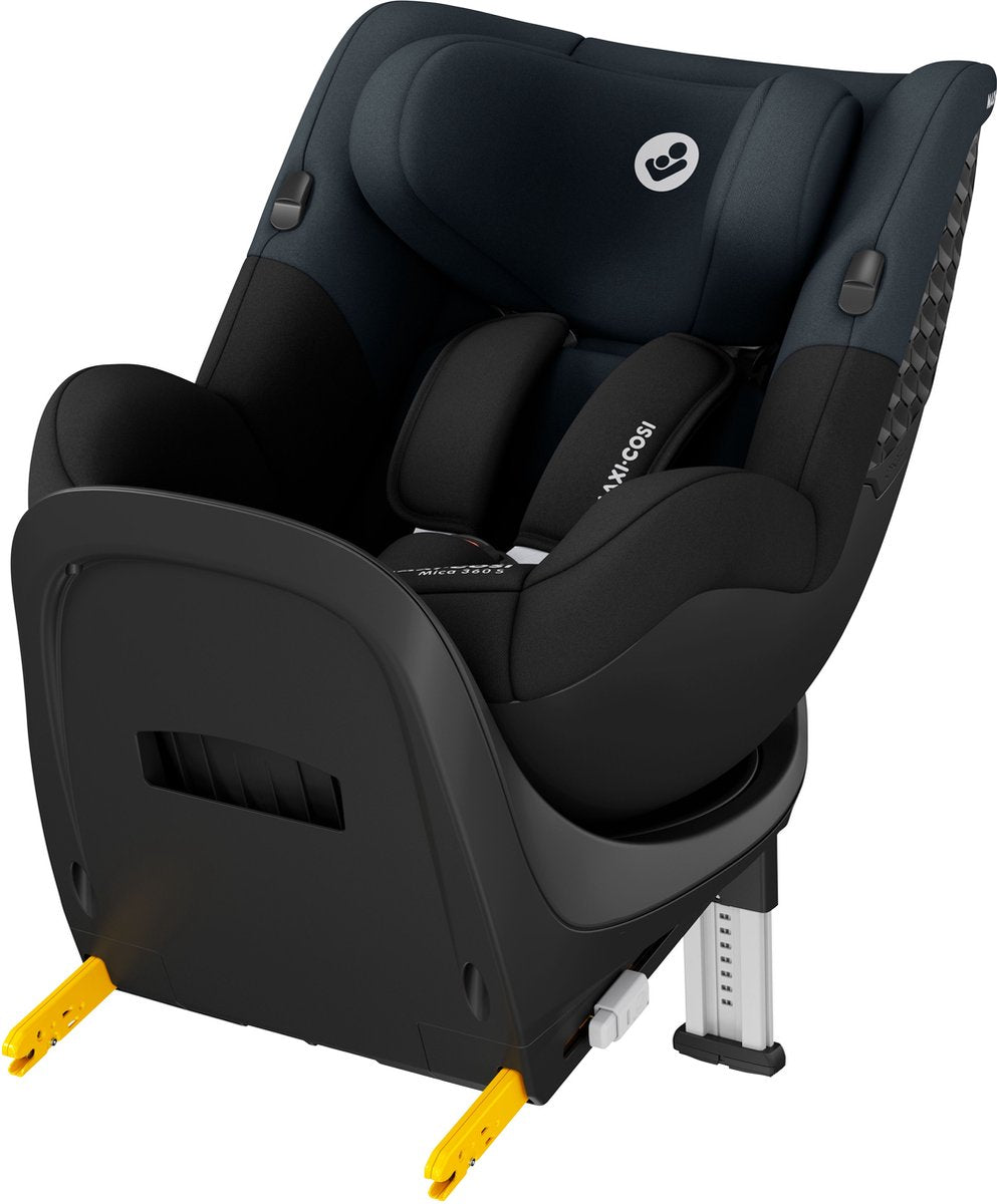 Maxi-cosi mica 360 s i-size - silla de auto - tonal black - de 3 meses a 4 años