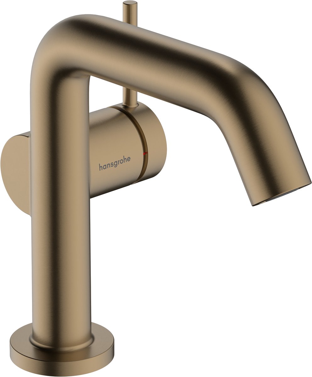 Hansgrohe tecturis s - rubinetto per lavabo - funzionamento monocomando - cool start a risparmio energetico - con piletta - dimensione 110 mm - bronzo spazzolato
