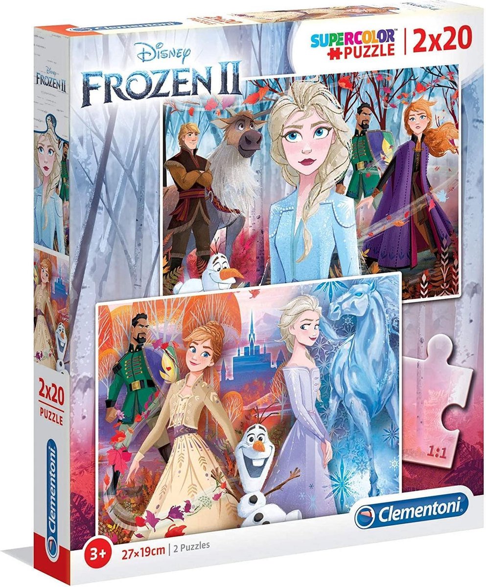Clementoni Puzzle Disney Frozen 2, 2x20st.
