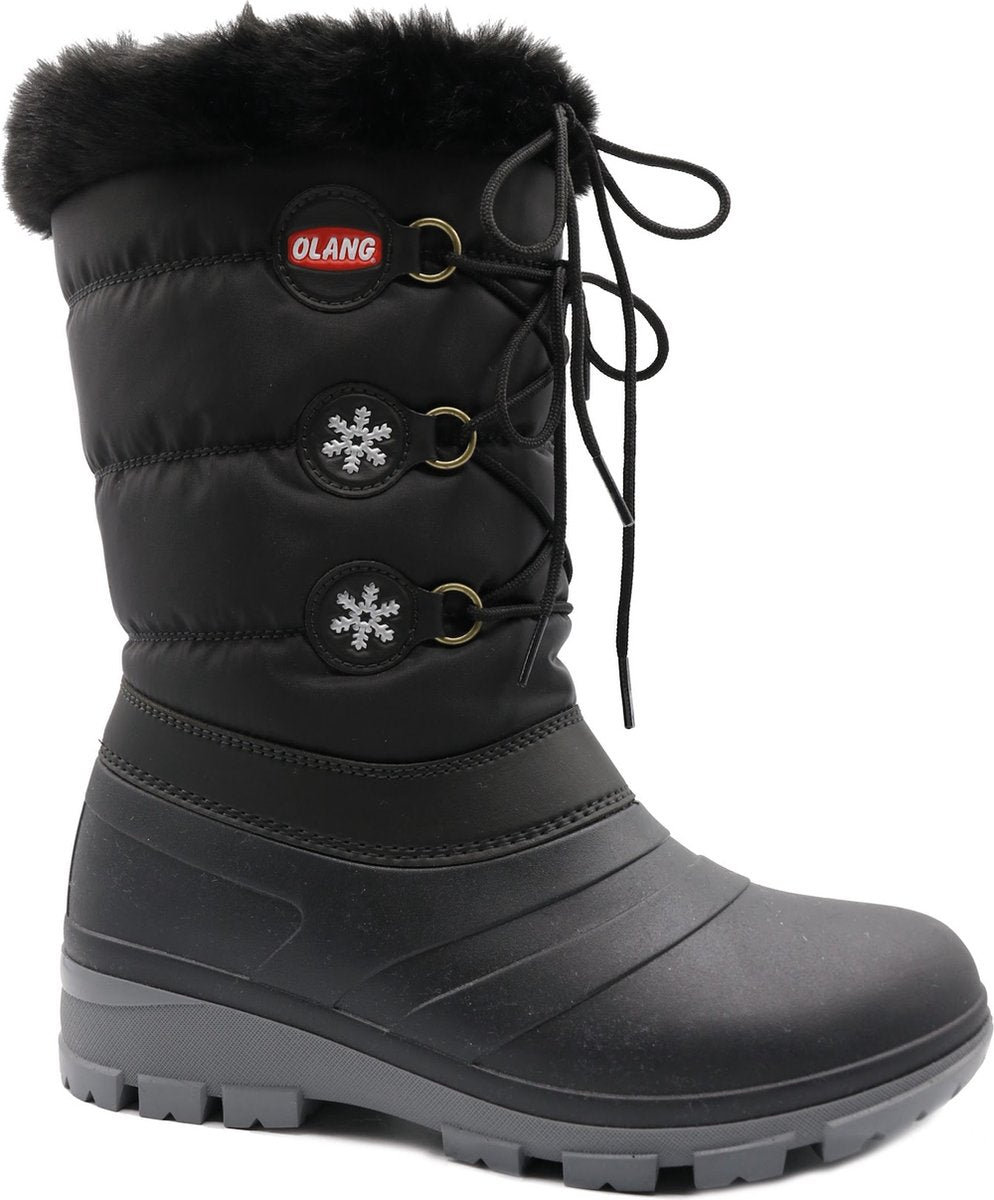 Olang patty snowboots dames - nero - maat 37 38