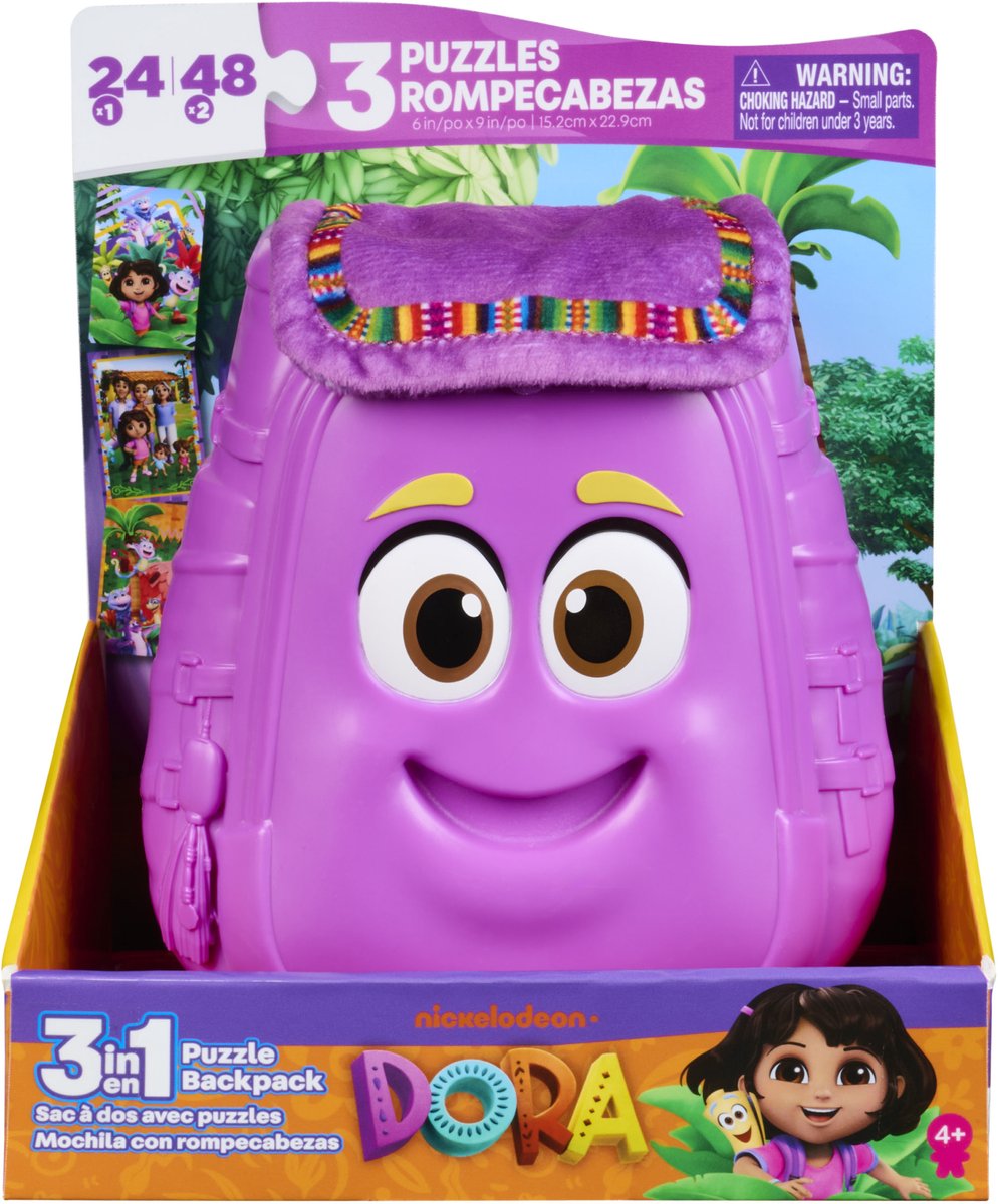 Puzzle Dora 3pack nello zaino | 2 pezzi