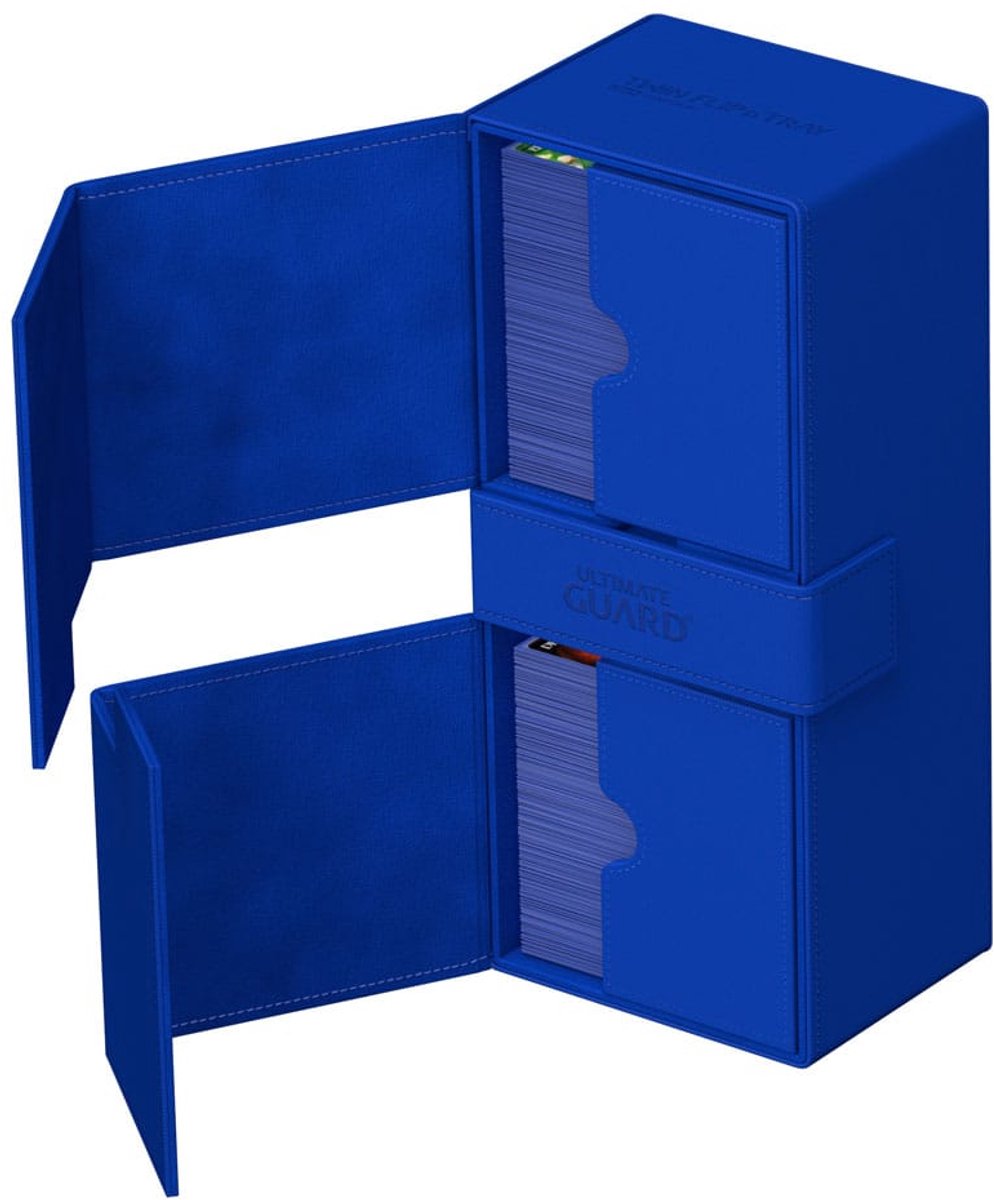 Ultimate guard twin flip'n'tray 266+ xenoskin - blu