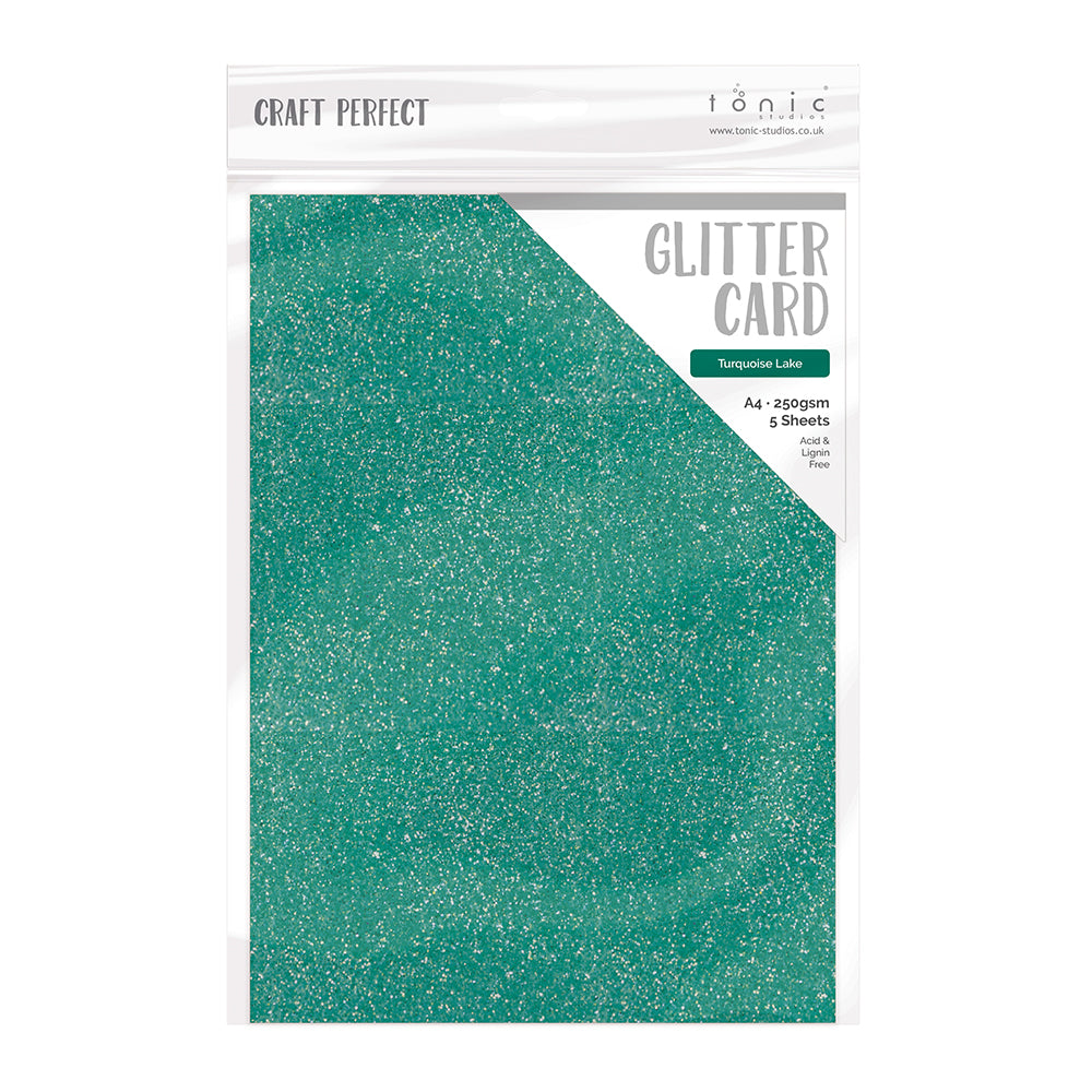 Nuvo di tonic studios nuvo • carta glitterata turchese lago