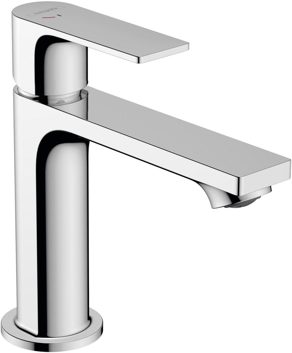 Hansgrohe rebris e - miscelatore lavabo - funzionamento monocomando - risparmio energetico cool start - ecosmart+ risparmio idrico - con scarico - dimensione 110 mm - cromo