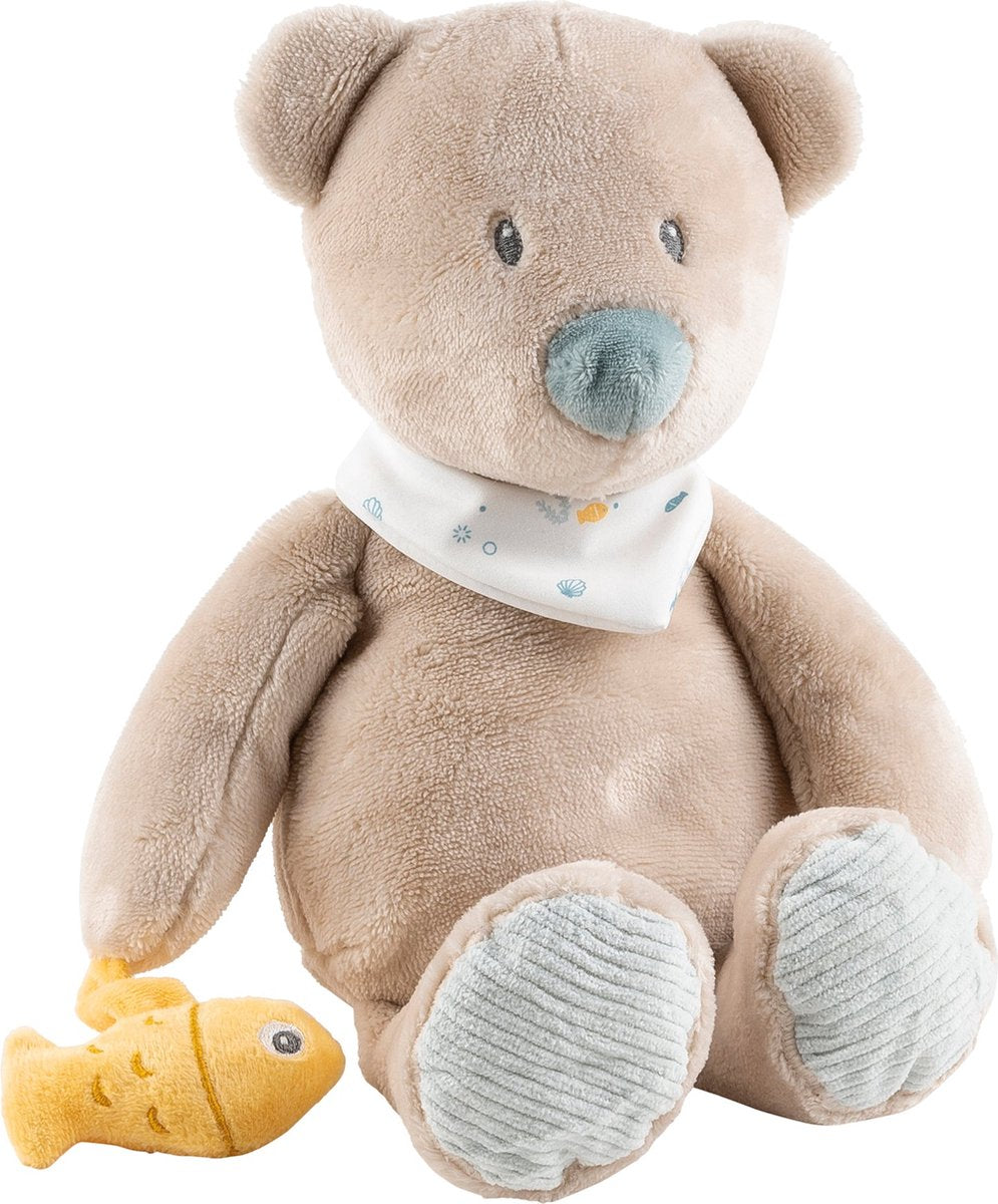 Peluche Nattou - orsetto - Romeo, Jules e Sally - 30 cm - beige