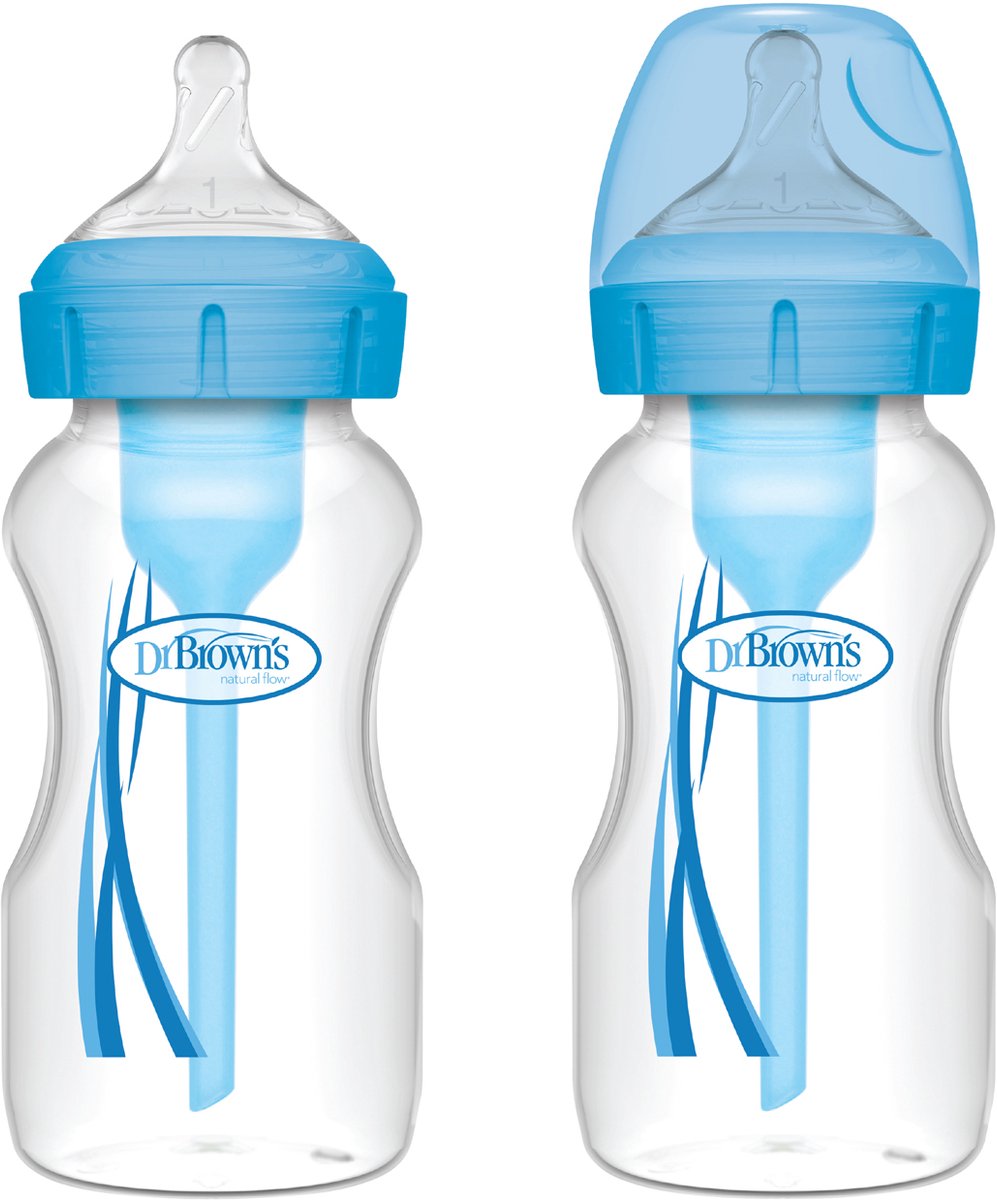 Set di flaconi Dr. Brown - opzioni duo+ largo - 270 ml