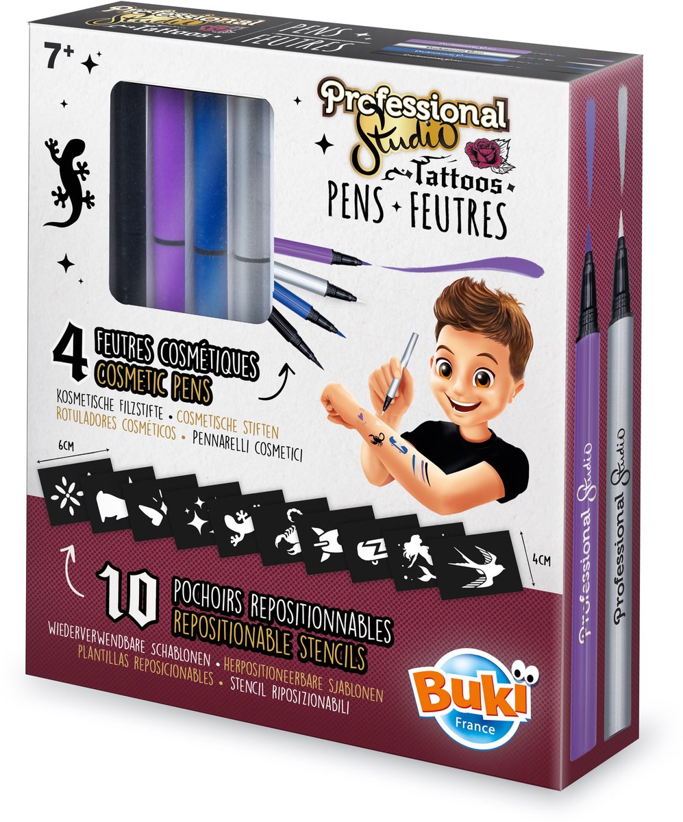 Buki france Buki Marker Tattoo Studio - color argento