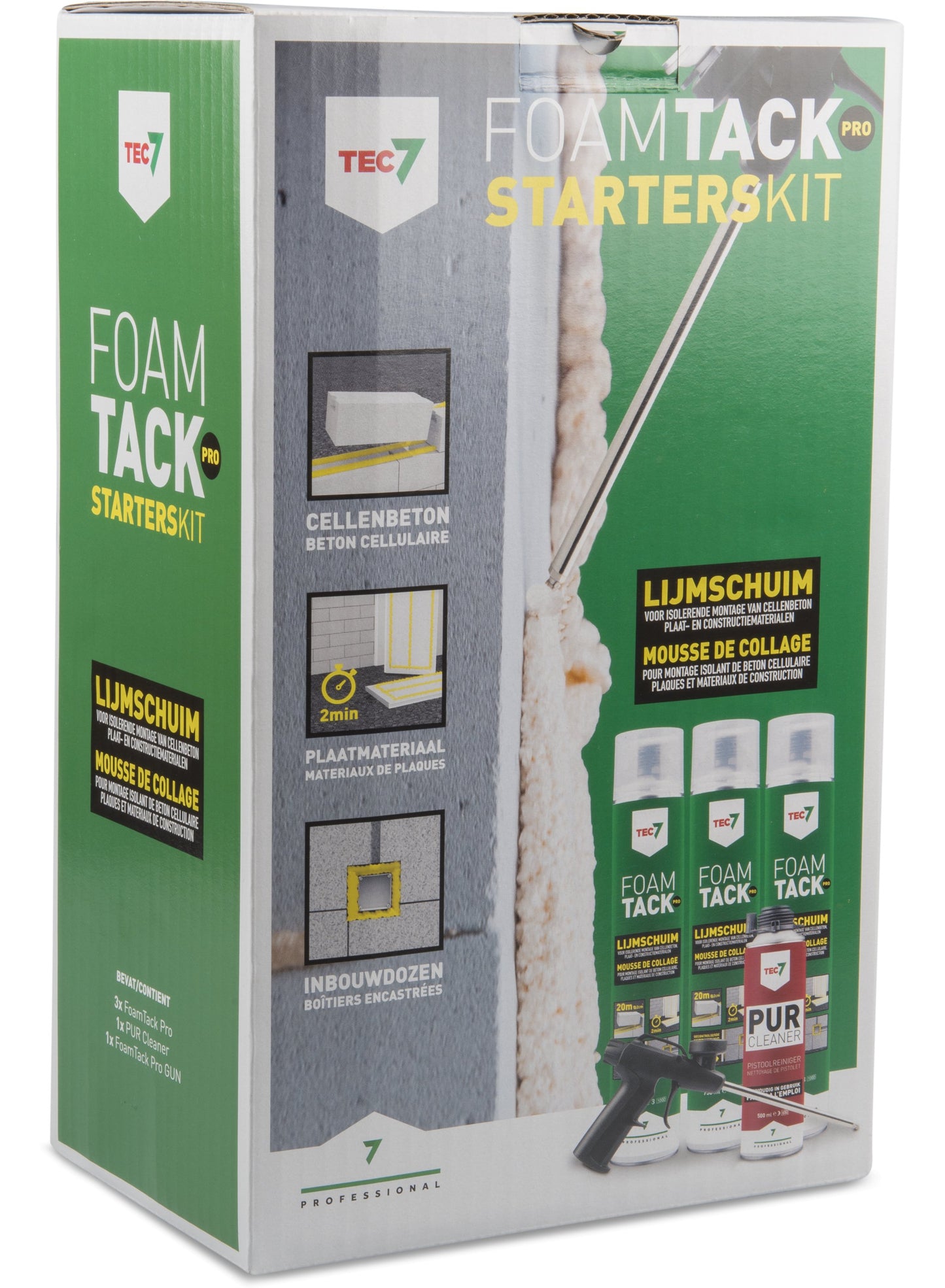 Kit de inicio Tec7 foamtack pro - 998020000