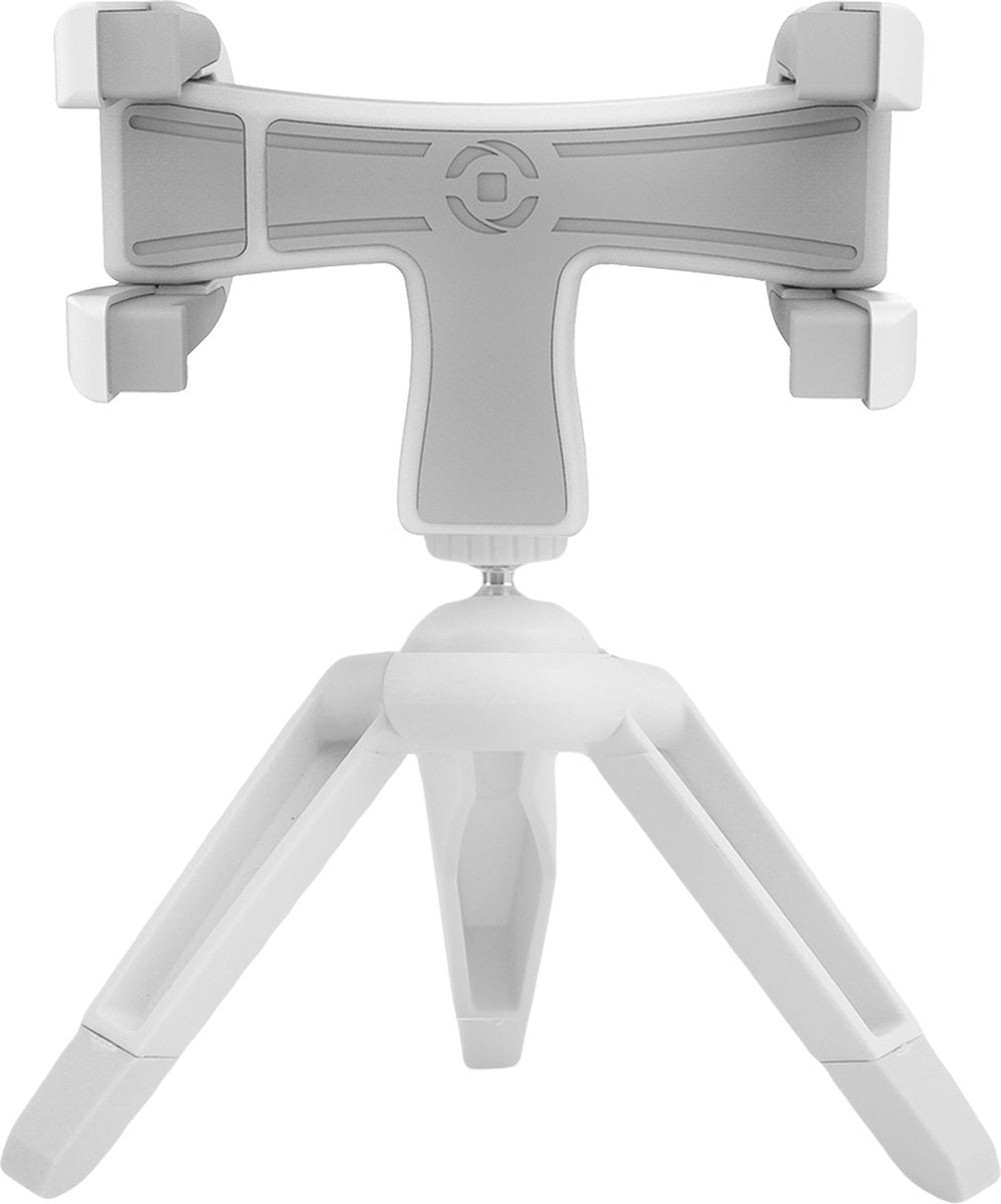 Celly - treppiede per fotocamera proclick nano con supporto per smartphone - plastica - bianco -