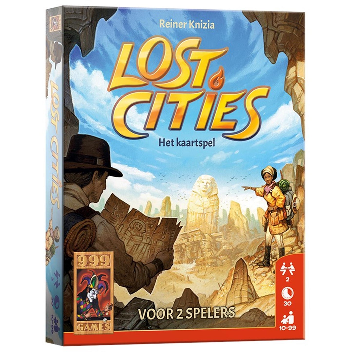999 Games Lost Cities: el juego de la carta