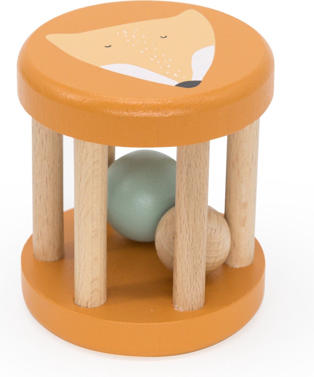 Trixie Wooden Rattle Mr. Fox