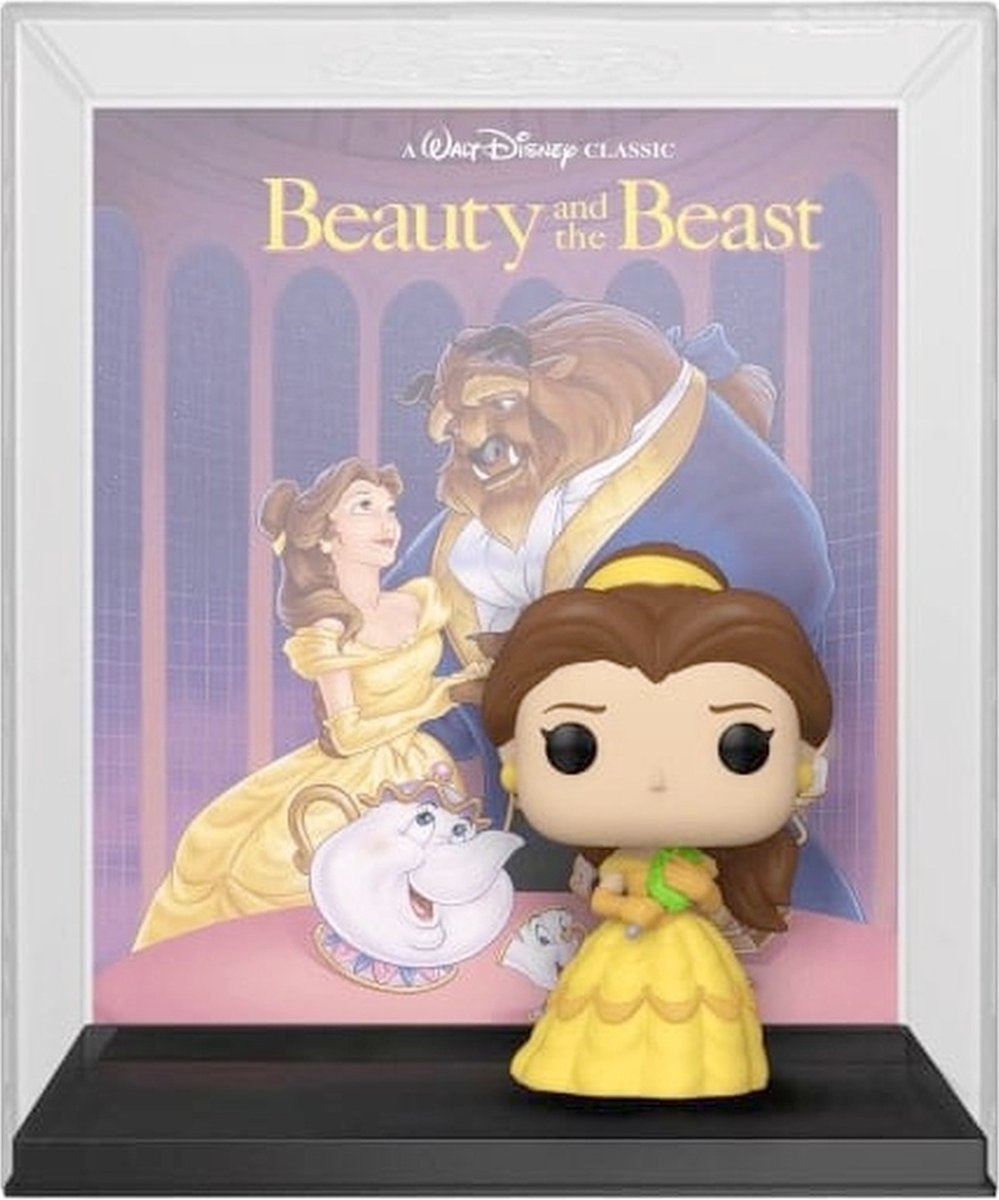 Funko Disney La Bella Bestia - Pop! copertina vhs belle 9 cm figura da collezione - multicolori