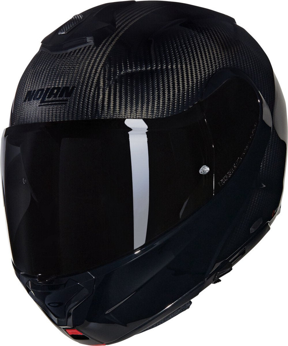 Casco Nolan x-1005 ultra puro 324 carbon black shiny system - talla xl - casco
