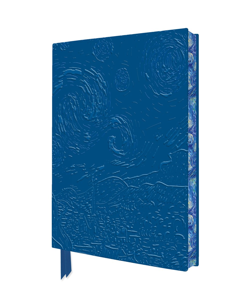 Flame tree journals vincent van gogh: the starry night artisan art notebook ()