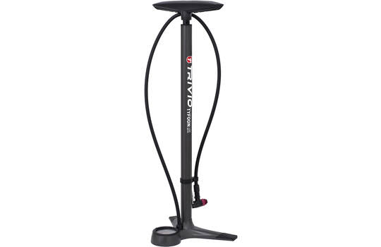 Trivio - pompa da bicicletta typhoon pompa da bicicletta ad alta pressione 14 bar 200 psi in alluminio