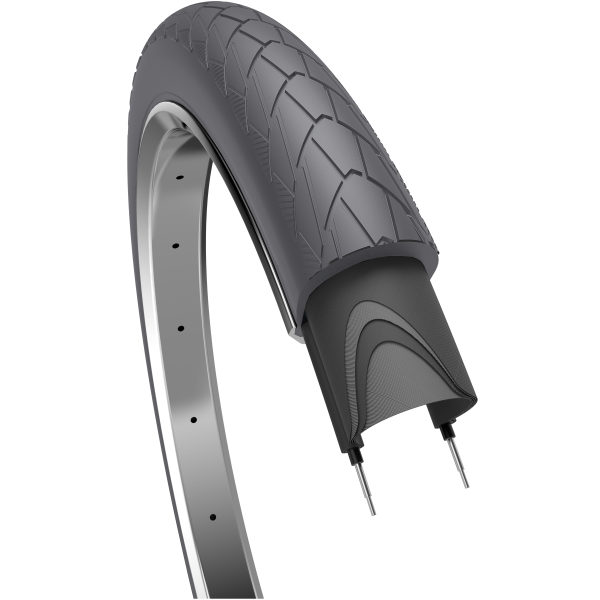 Bordo pneumatico mambo 28 x 2,00 50-622 mm grigio con riflesso
