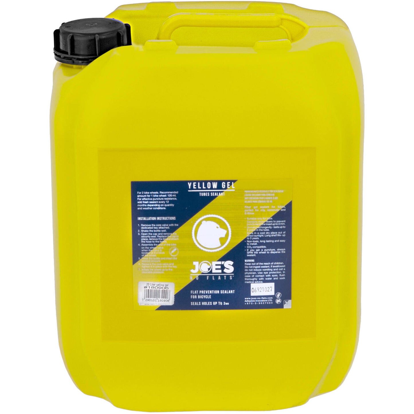 Joe's No Flats - Sellador de gel amarillo 20L