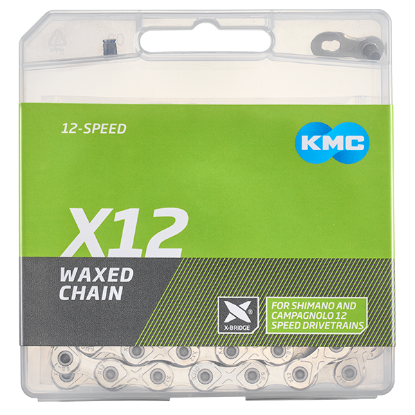 Catene Kmc x12 argento 1 2 x 11 128 126gl cerate