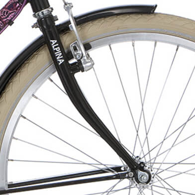 FORK ALPINA 24 TALNO NERO