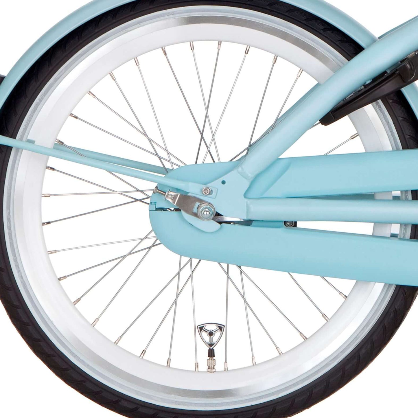 Rueda trasera Alpina 20 Retire J19DB Spk de Zink blanco brillante