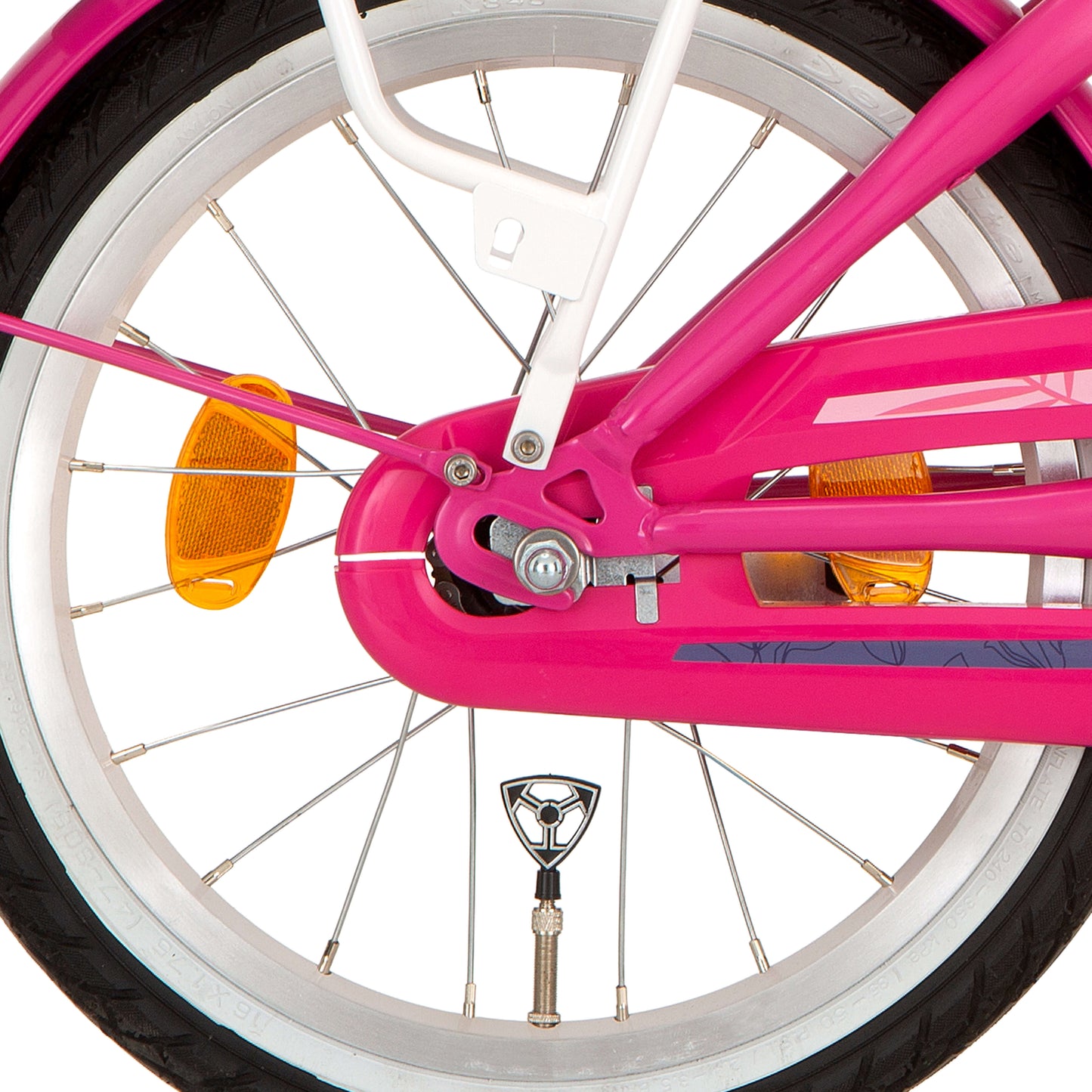 Rueda trasera Alpina 16 Retire J20 Spk de zink blanco