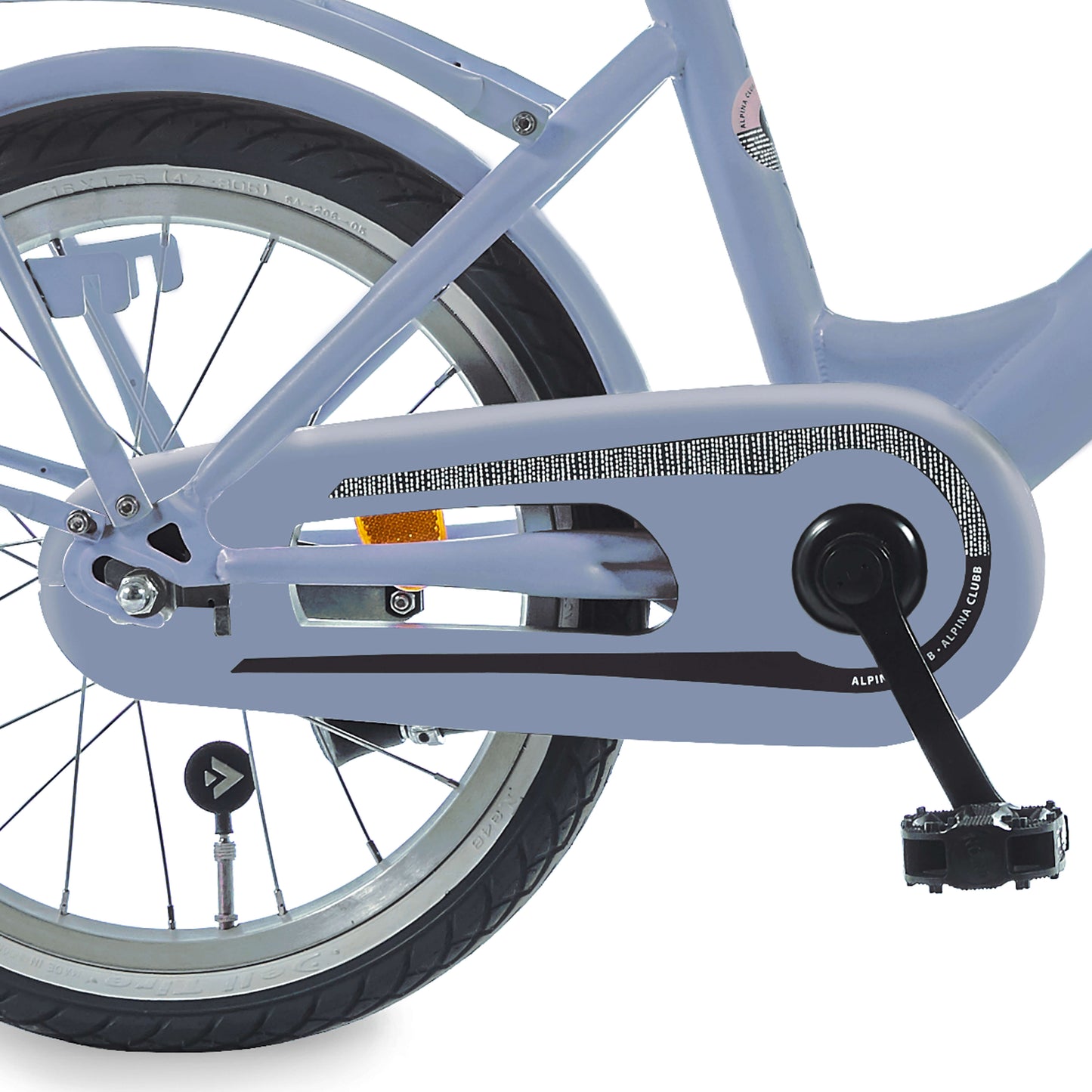 Pantalla de cadena Alpina Juno 16-18 Provence Blue Matt