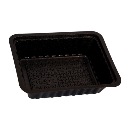 Vassoio di plastica Depa a7 nero (2000 pezzi)