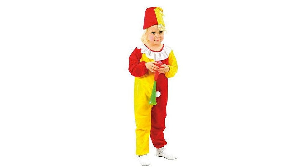 Clown Clown Bid's Bilk's Costume Clown 3-4 anni