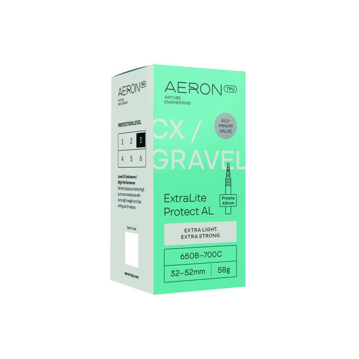 Aeron tpu aeron tpu cx gravel - extralite protect al 32-52 presta valve 65 650b - 700c