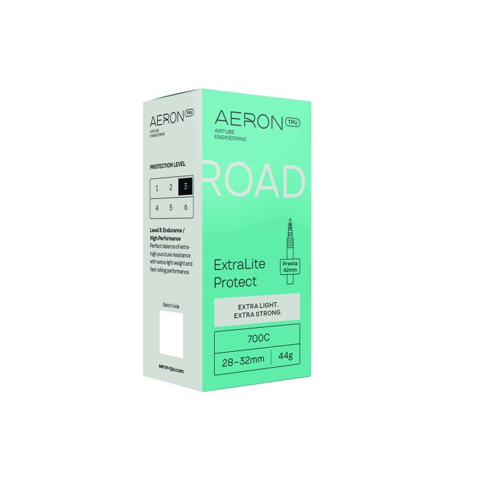 Camera d'aria Aeron Road Extralite Protect da 28-32 mm in TPU