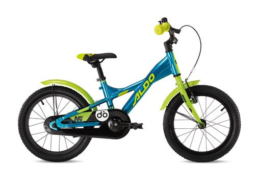 Aldo de 16 pulgadas Powerbike Blue Lime 9264
