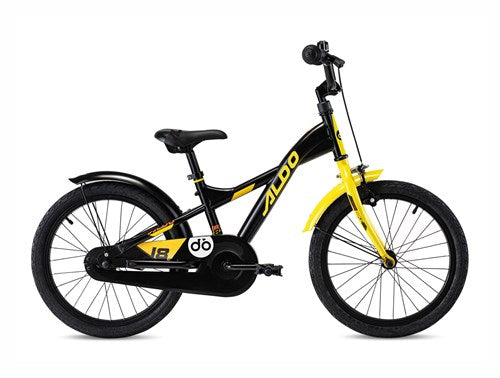 Aldo de 18 pulgadas PowerBike Black Yellow (9273)