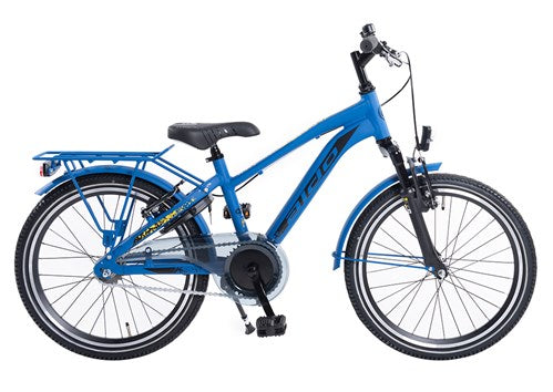 Aldo 20 pulgadas Peak 2.0 Bicicleta Alu Matt Blue amarillo