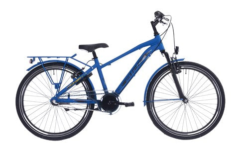 Aldo 26 pulgadas Peak 2.0 Bicicleta Alu 3V Mateo azul amarillo