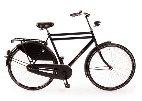 Aldo 28 pulgadas OPA Bike Tubo doble de 57 cm Matt Black
