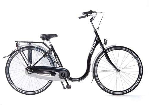 Bici ad alta voce aldo 28 pollici in bici a livello 3v remubaaf nero