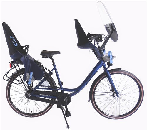 Aldo 28 pollici Mother Bike Alu 55cm Azzuro Blue 7V Rollerbrake