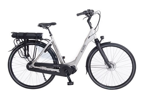 ALDO 28 pollici e-bike Sottovento 55cm Sonic Silver 418W.