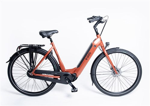 ALDO 28 pollici di e-bike interno 55 cm di rame rosso 504W. passi