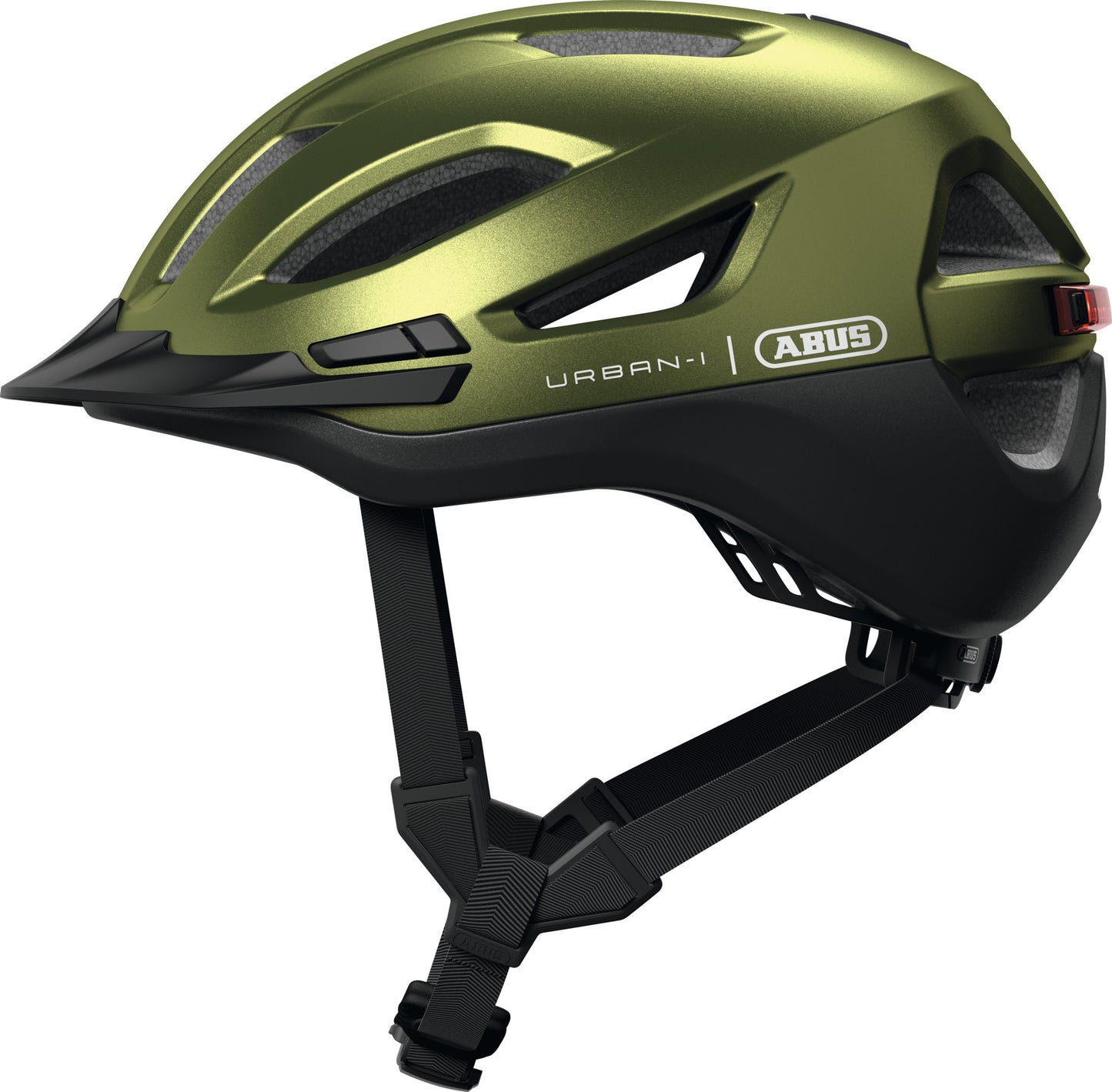 Casco abus urban-i 4.0 ace verde pimienta m 54-58cm