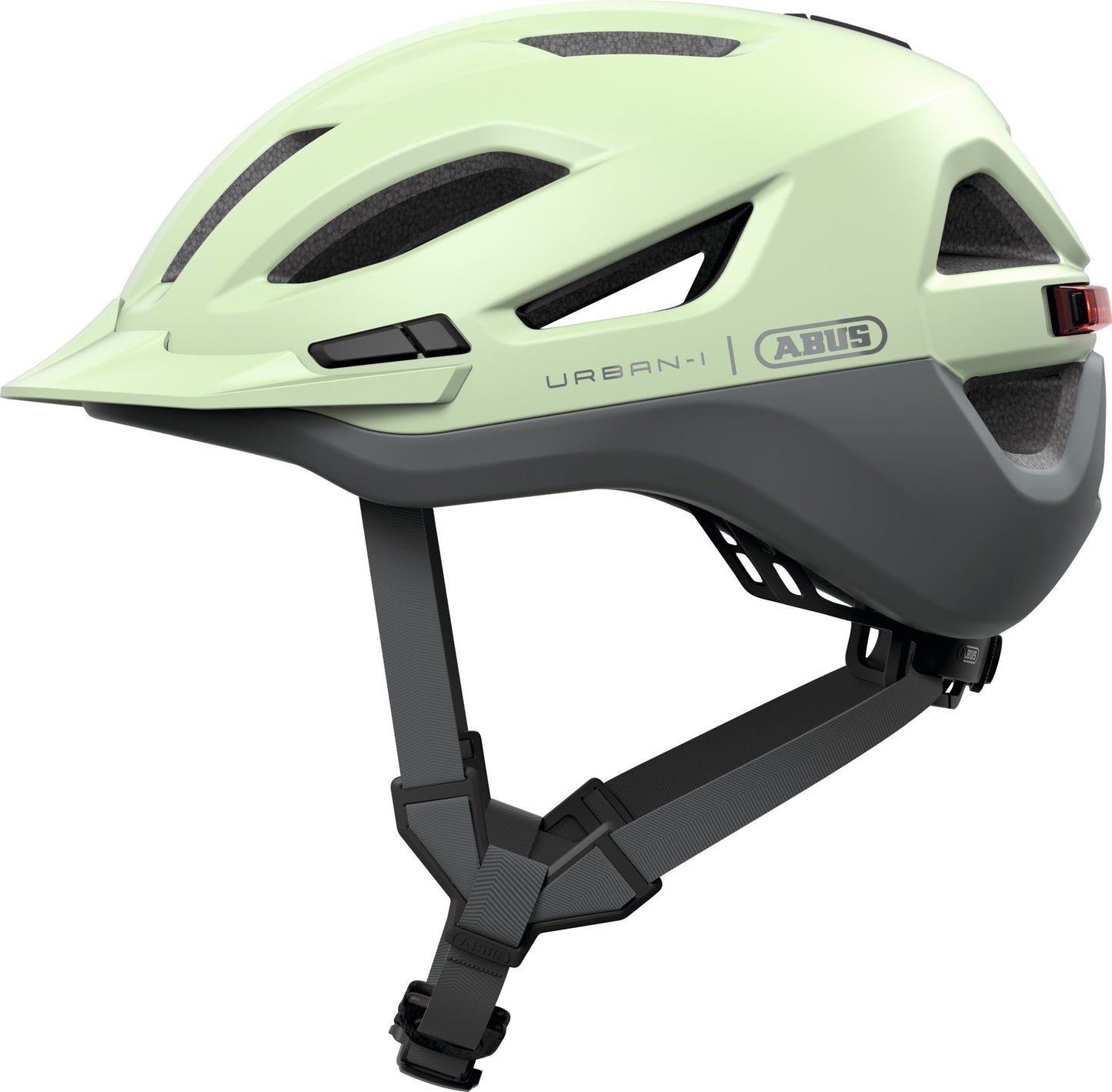 Casco abus urban-i 4.0 ace verde pistacho m 54-58cm