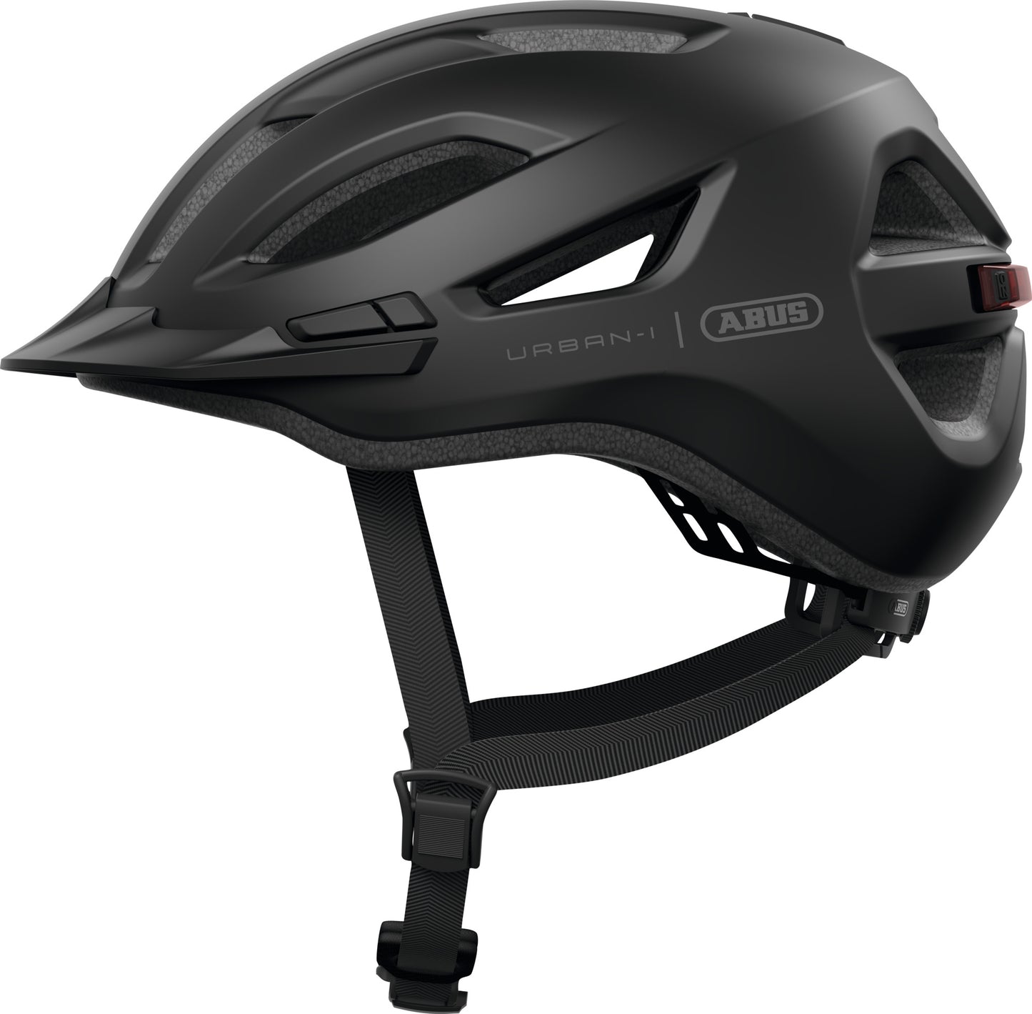 Casco abus urban-i 4.0 terciopelo negro m 54-58cm